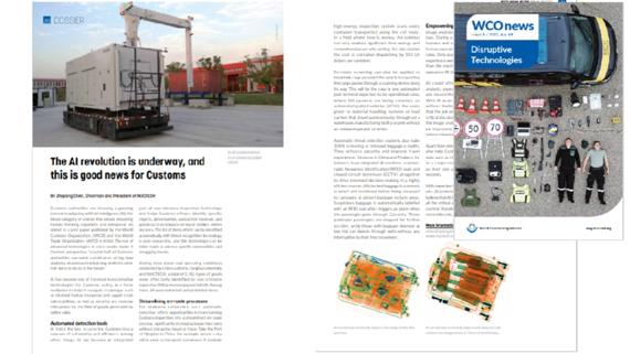 A Bylined Article Authored by Dr. Chen Zhiqiang, Chairman of NUCTECH, Is Published in WCO News, the Official Magazine of the World Customs Organization
